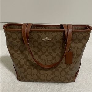 Coach signature canvas